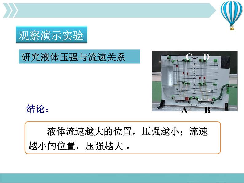 9.4 流体压强与流速的关系精品教学课件第8页