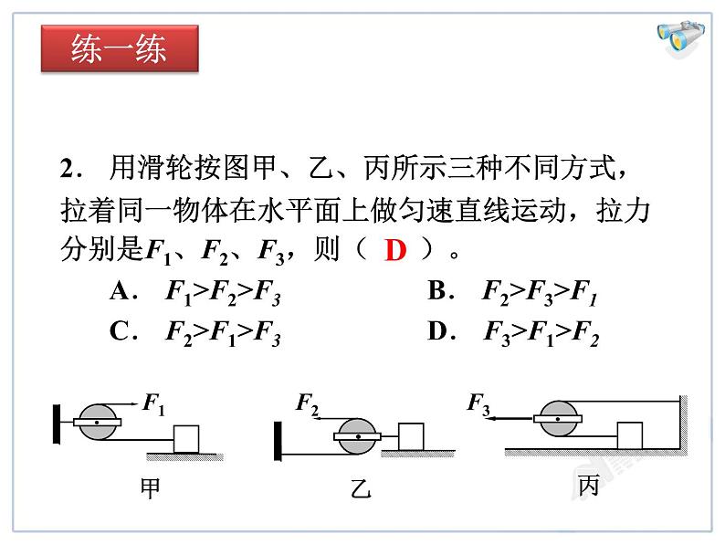 12.2滑轮教学课件第7页