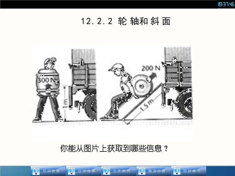 八年级下册物理12.2.2轮轴和斜面精品教学课件第2页