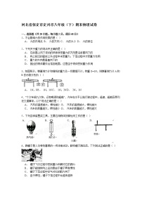 物理八年级下 河北省保定市定州市级（下）期末物理试卷（解析版）