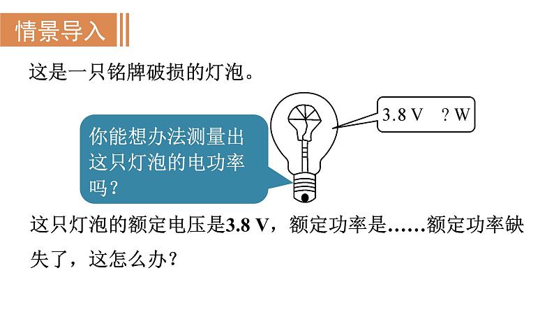第3节 测量小灯泡的电功率第2页