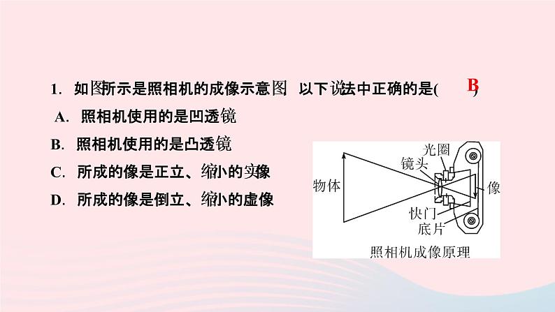 物理人教版八年级上册 同步教学课件第5章-透镜及其应用 第2节 生活中的透镜03