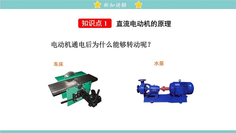 14.6 直流电动机 同步教学课件 初中物理北师大版九年级全一册03