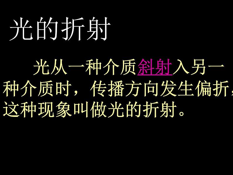 4.3光的折射（共30张PPT）同步课件 初中物理沪科版八年级全一册第4页