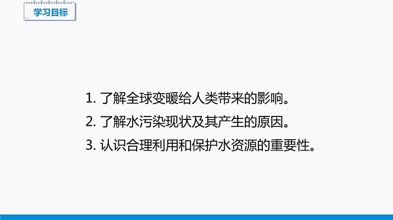 12.5 全球变暖与水资源危机 同步课件 初中物理沪科版九年级全一册03