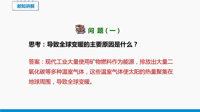 12.5 全球变暖与水资源危机 同步课件 初中物理沪科版九年级全一册06