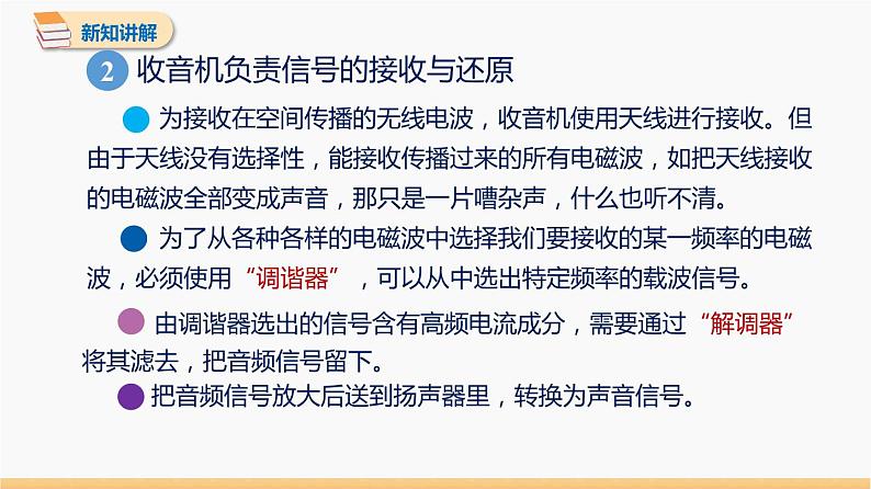 21.3 广播、电视和移动通信 同步教学课件 初中物理人教版九年级全一册08