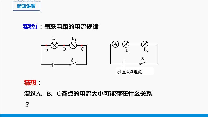 14.4 科学探究：串联电路和并联电路的电流（第2课时） 同步课件 初中物理沪科版九年级全一册05