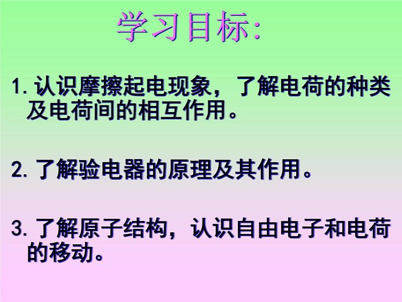 北师大版九年级全册物理 11.3 电荷   课件02