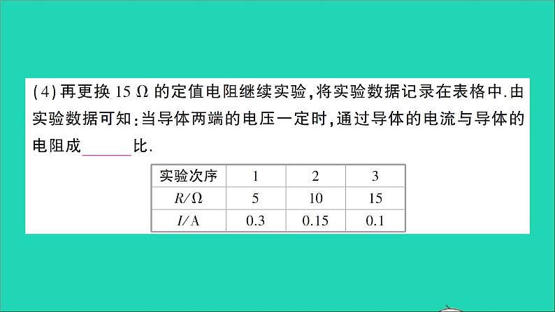 物理沪科版九年级同步教学课件第15章 探究电路 第2节 科学探究：欧姆定律04