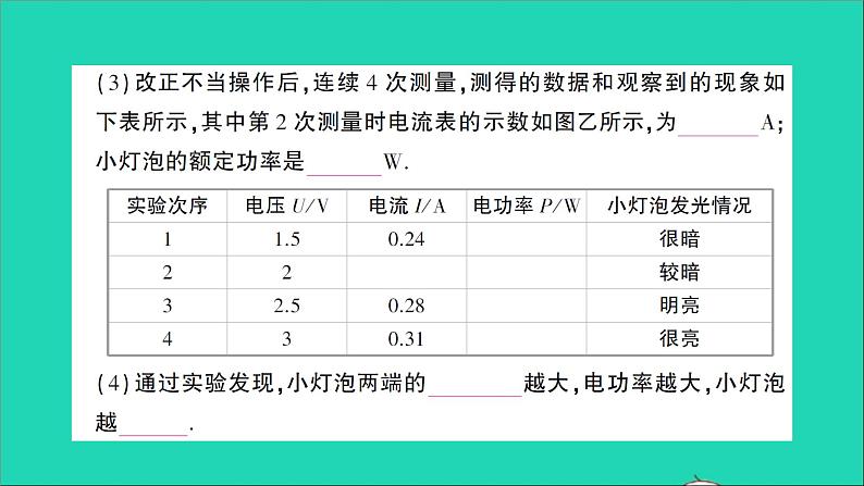 物理沪科版九年级同步教学课件第16章 电流做功与电功率 第3节 测量电功率第4页