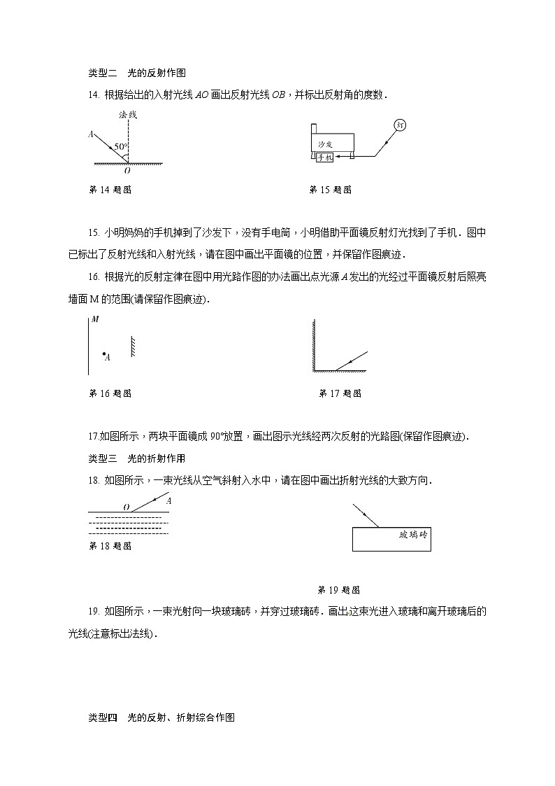 中考物理专题复习分类集训（真题版） 分类集训：4　光现象（含答案）03