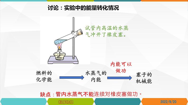 14.1 热机-2022-2023学年九年级物理全一册同步高效助教课件（人教版）第1页