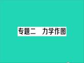 物理北师大版八年级下册同步教学课件第7章 运动和力 专题2 力学作图 作业