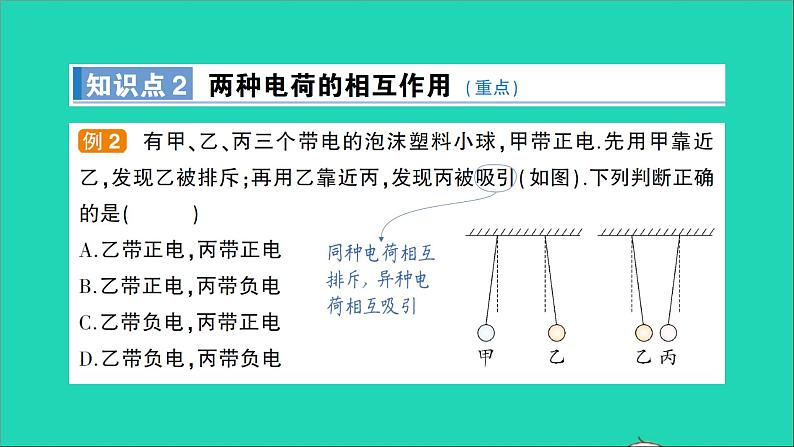 物理沪科版九年级同步教学课件第14章 了解电路 第1节 电是什么第4页