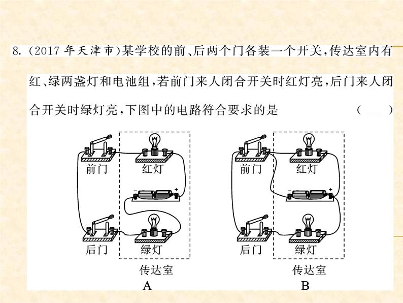 物理人教版九年级上册同步教学课件综合测试卷 第15章第8页