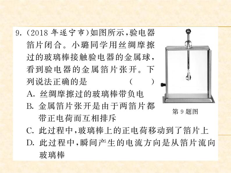 物理人教版九年级上册同步教学课件15.2 电流和电路07