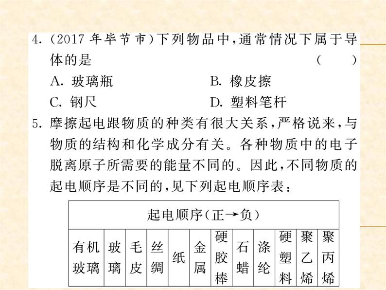 物理人教版九年级上册同步教学课件挑战中考·易错专攻 第15章第5页