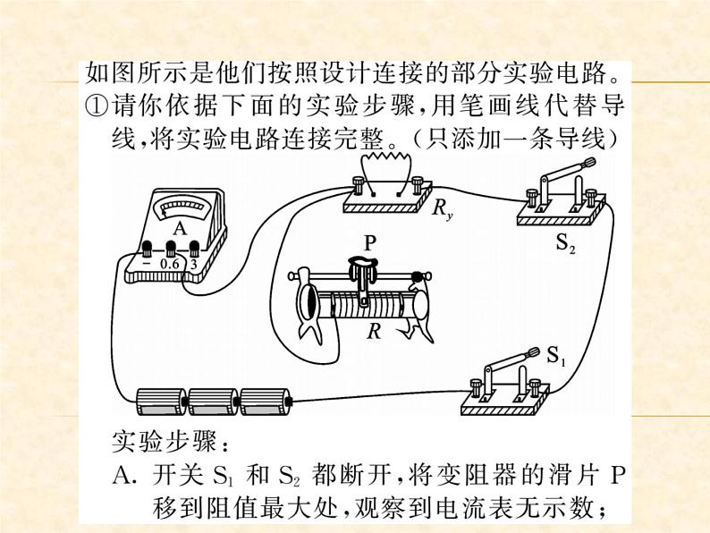 物理人教版九年级上册同步教学课件专题7 变式法测电阻第8页