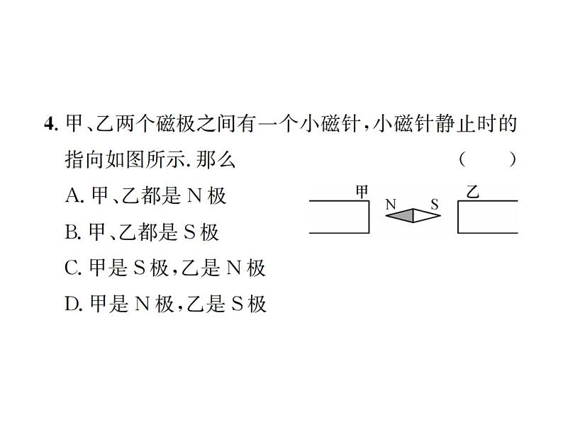 物理人教版九年级下册同步教学课件第20章 第1节 第1课时 磁现象第7页