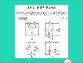 物理人教版九年级上册同步教学课件第15章 电流和电路 专题训练4 串并联电路的识别与设计