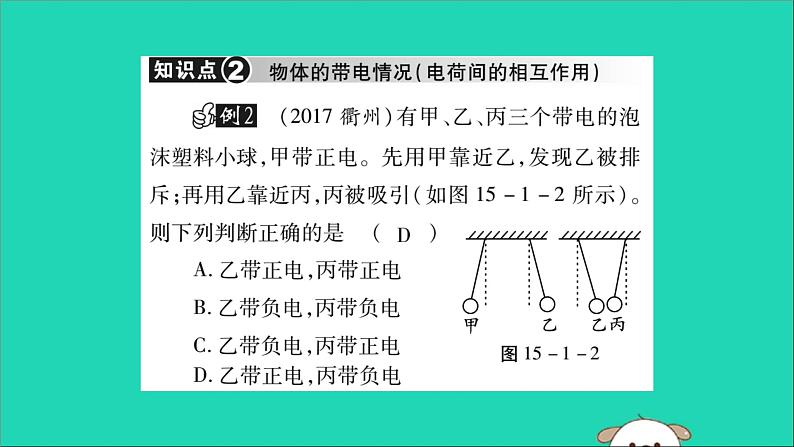 物理人教版九年级上册同步教学课件第15章 电流和电路 第1节 两种电荷 第1课时 两种电荷08