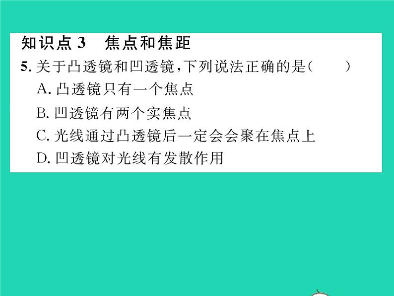 2022八年级物理下册第六章常见的光学仪器第一节透镜习题课件新版北师大版08