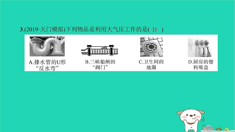 2022八年级物理下学期期中测试习题课件新版新人教版04