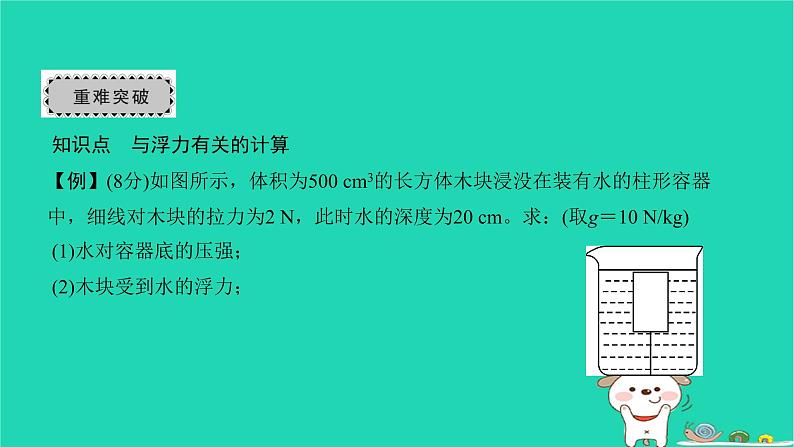 2022八年级物理下册第十章浮力章末复习与小结习题课件新版新人教版第4页