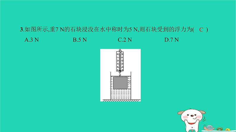 2022八年级物理下册第十章浮力综合检测习题课件新版新人教版04