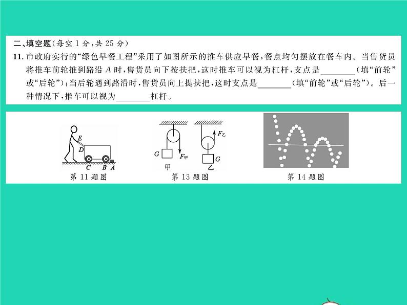 2022八年级物理全册第十章机械与人综合检测习题课件新版沪科版06