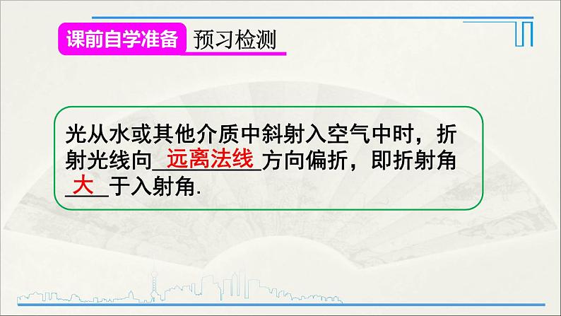 人教版初中物理八年级上册 第四章  第4节 光的折射课件03
