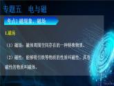 人教版物理初中九年级下册全册 期末复习 专题五 电与磁  第1课时 磁场、电生磁、电磁铁及其应用 PPT课件