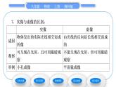 教科版九年级物理上第四章在光的世界里 第三节　科学探究：平面镜成像 习题课件