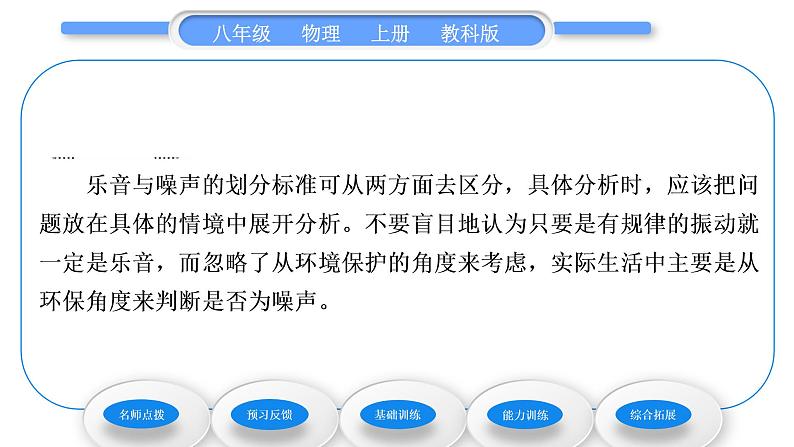 教科版九年级物理上第三章声 第三节　噪　声 习题课件第4页