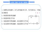 教科版九年级物理全册第五章欧姆定律综合练习(4.3～5.1)习题课件