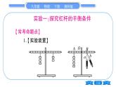 教科版八年级物理下第十二章机械能 第十一、十二章实验专题 习题课件