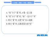 教科版八年级物理下第十二章机械能 第十一、十二章中考热点专练 习题课件