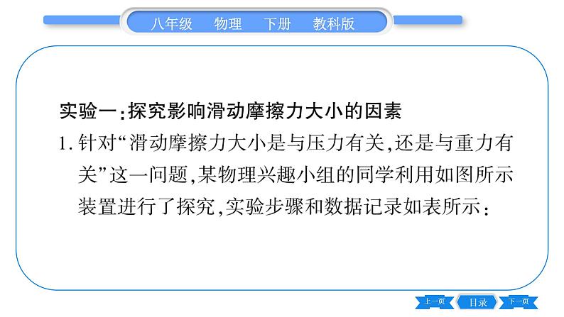 教科版八年级物理下期末复习专题 专题三  实验探究题 习题课件02