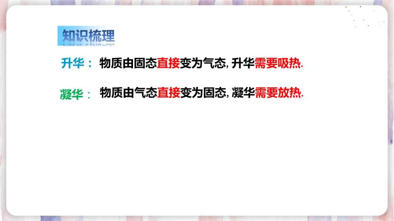 苏科版物理八年级上册 2.4 升华和凝华 PPT课件05