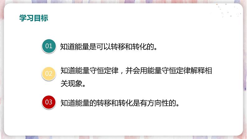 沪粤版物理9年级下册 20.3能的转化与能量守恒 PPT课件+教案03