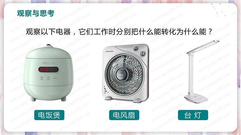 北师大版物理9年级 13.1电能和电功 PPT课件+教案02