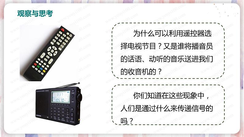 北师大版物理9年级 15.1电磁波 PPT课件02