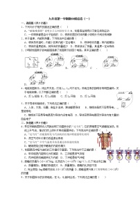 广东省深圳市2022-2023学年九年级上学期期中模拟物理试卷（一）