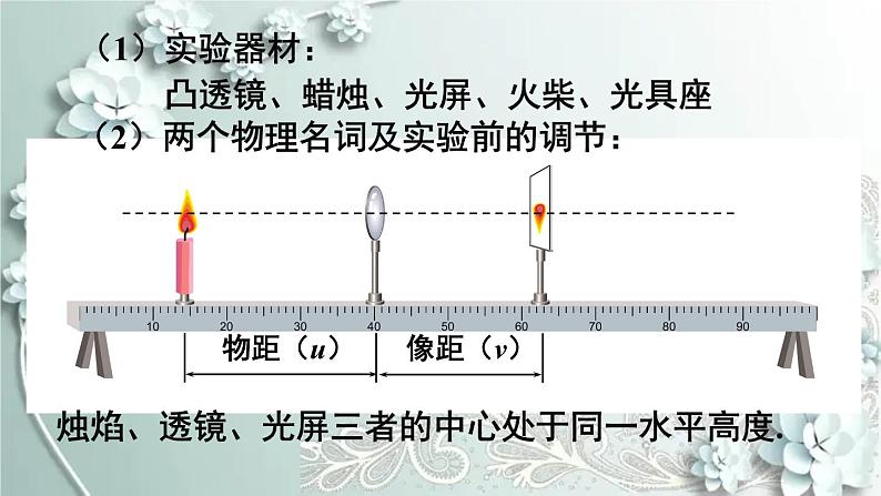 人教版物理八年级上册 第1课时 探究凸透镜成像的规律 课件第7页