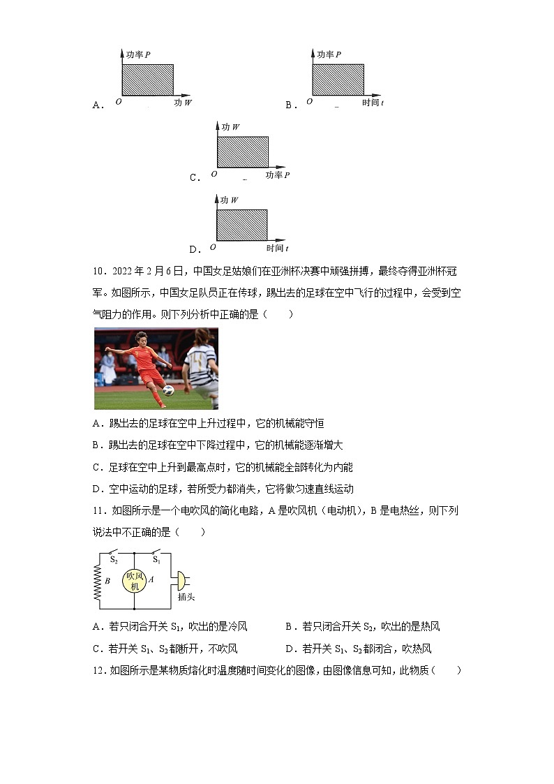 江西省南昌市十校联考2022-2023学年九年级上学期期中物理试题(含答案)第3页