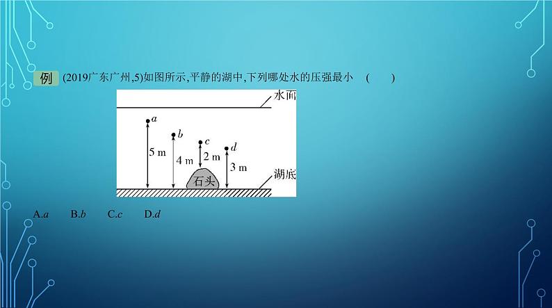 2022-2023学年中考物理复习专题六　压强07