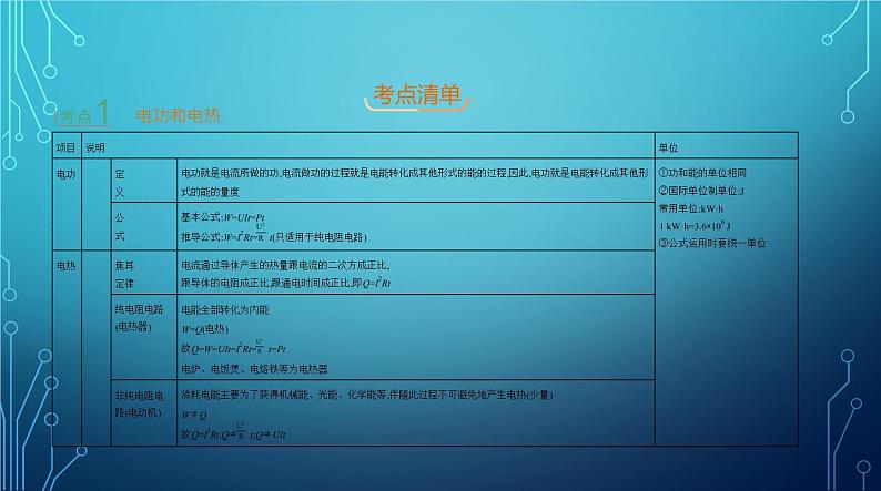 2022-2023学年中考物理复习专题十三　电功和电功率第3页