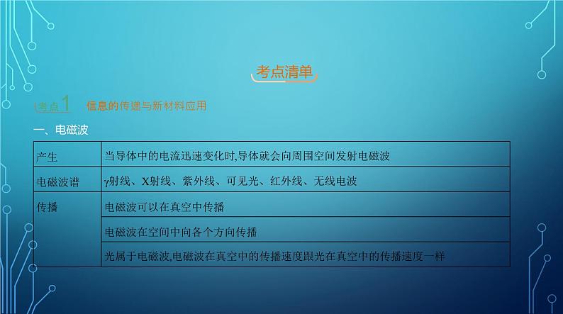 2022-2023学年中考物理复习专题十六　信息、材料和能源第5页