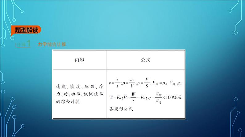 2022-2023学年中考物理复习题型四　计算题第2页